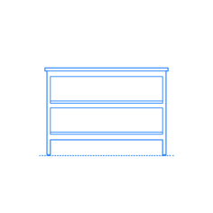 Furniture Kitchen Cart Ikea Tornviken Kitchen Island Wide Line Tracing Svg Vector, Free Vectors File